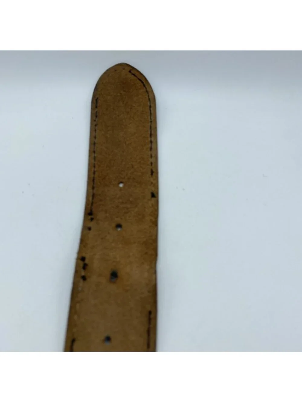 Unbranded Brown Leather Belt Size Large 40